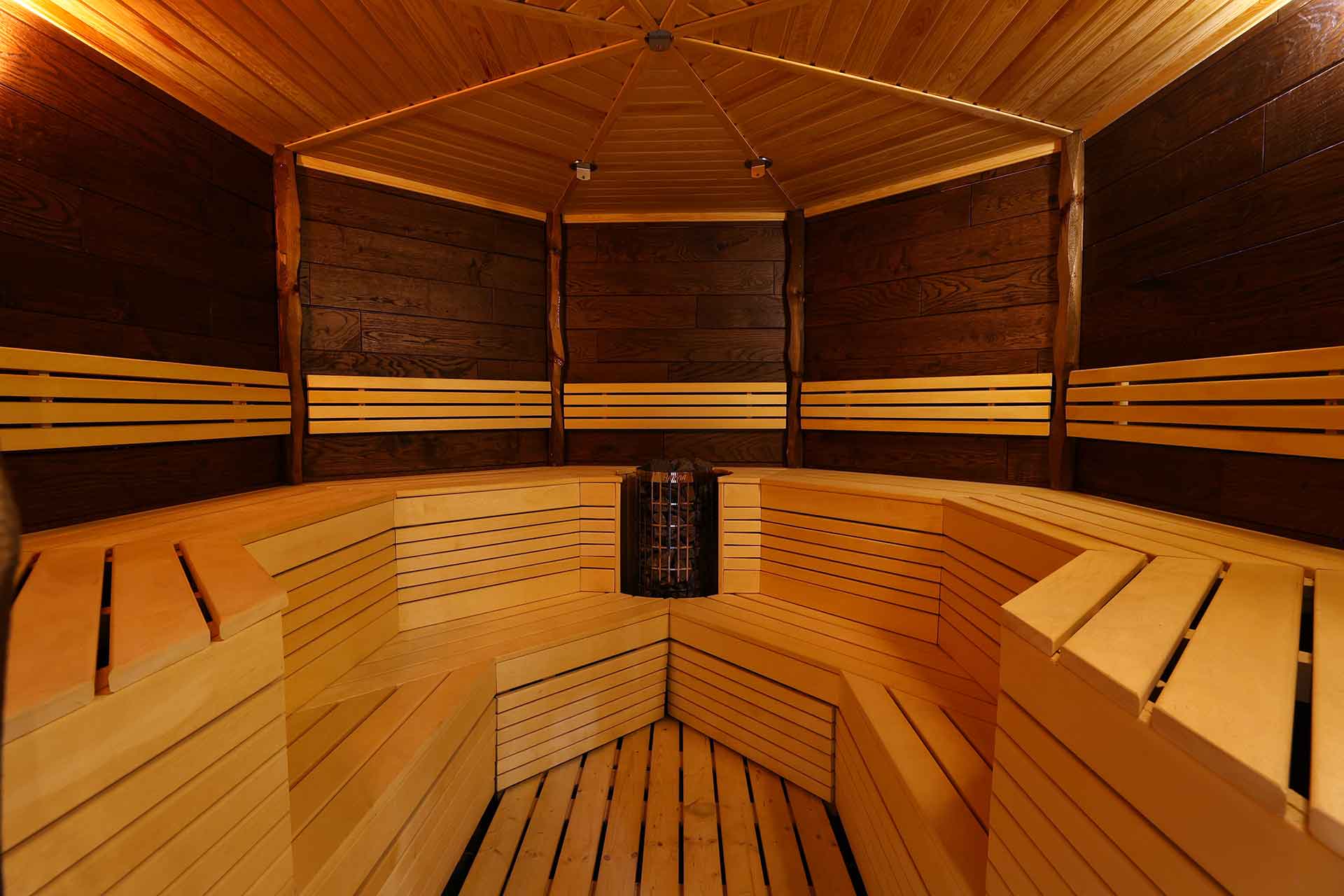 Wellbeing Armaco Residence. Finish Sauna